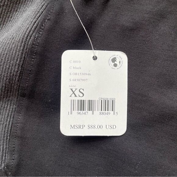 NWT Free People Movement Black Ankle Zip Ponte Leggings - Size: XS - Picture 4 of 11